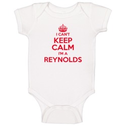Family Reynolds I Cant Keep Calm Baby One Piece Bodysuit Baby One Piec Family Reynolds I Cant Keep Calm Baby One Piece Bodysuit Baby One Piec