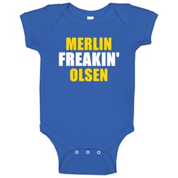 Merlin Olsen Freakin Football Los Angeles Sports California Baby One P Merlin Olsen Freakin Football Los Angeles Sports California Baby One P