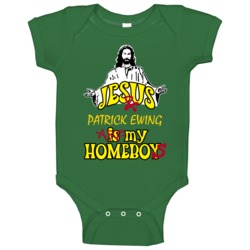 Patrick Ewing Boogeyman Jamaican Athlete Sports Baby One Piece