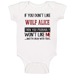 If You Don' T Like Wolf Alice You Won't Like Me Novel Character Baby O If You Don' T Like Wolf Alice You Won't Like Me Novel Character Baby O