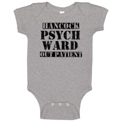 Hancock Minnesota Psych Ward Funny Halloween City Costume Baby One Pie Hancock Minnesota Psych Ward Funny Halloween City Costume Baby One Pie