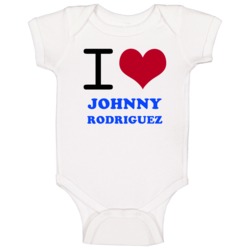 I Love Johnny Rodriguez Puerto Rico Sports Athletes Baby One Piece I Love Johnny Rodriguez Puerto Rico Sports Athletes Baby One Piece