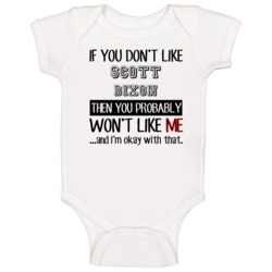 If Dont Like Scott Dixon Boxer Baby One Piece If Dont Like Scott Dixon Boxer Baby One Piece