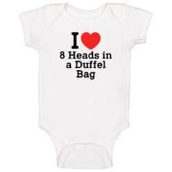 8 Heads In A Duffel Bag Classic I Heart Love Great Gangster Movie Baby 8 Heads In A Duffel Bag Classic I Heart Love Great Gangster Movie Baby