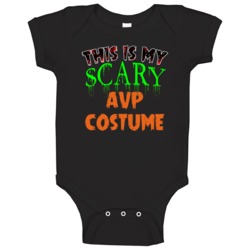 This Is My Scary Avp Halloween Funny Custom Job Baby One Piece This Is My Scary Avp Halloween Funny Custom Job Baby One Piece