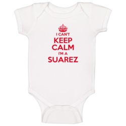 Family Suarez I Cant Keep Calm Baby One Piece Bodysuit Baby One Piece Family Suarez I Cant Keep Calm Baby One Piece Bodysuit Baby One Piece