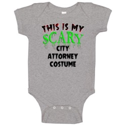 This Is My Scary City Attorney Halloween Cool Trending Job Baby One Pi This Is My Scary City Attorney Halloween Cool Trending Job Baby One Pi
