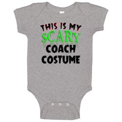 This Is My Scary Coach Halloween Cool Trending Job Baby One Piece This Is My Scary Coach Halloween Cool Trending Job Baby One Piece