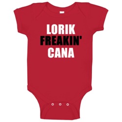 Lorik Freakin' Cana Albanian Sports Athletes Baby One Piece Lorik Freakin' Cana Albanian Sports Athletes Baby One Piece