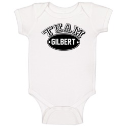 Team Gilbert Notorious Pirate Cool Fan Baby One Piece Team Gilbert Notorious Pirate Cool Fan Baby One Piece
