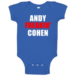 Andy Freakin' Cohen Hebrew Sports Athletes Baby One Piece Andy Freakin' Cohen Hebrew Sports Athletes Baby One Piece