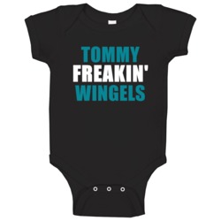 Tommy Wingels Freakin San Jose Hockey Sports California Baby One Piece Tommy Wingels Freakin San Jose Hockey Sports California Baby One Piece