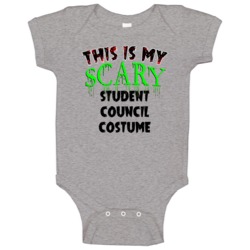 This Is My Scary Student Council Halloween Cool Trending Job Baby One This Is My Scary Student Council Halloween Cool Trending Job Baby One