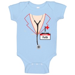 Keith Sexy Nurse Uniform Funny Halloween Costume Baby One Piece Keith Sexy Nurse Uniform Funny Halloween Costume Baby One Piece