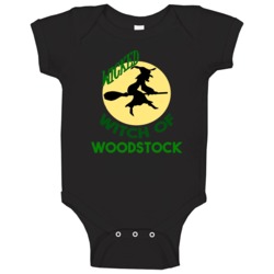 Wicked Witch Of Woodstock Usa City Baby One Piece Wicked Witch Of Woodstock Usa City Baby One Piece