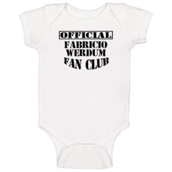 Fabricio Werdum Bjj Fighter Fan Club Baby One Piece Fabricio Werdum Bjj Fighter Fan Club Baby One Piece