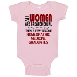 Woman Homeopathic Medicine Graduate Baby One Piece Woman Homeopathic Medicine Graduate Baby One Piece