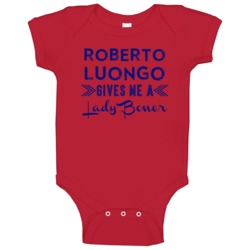 Roberto Luongo Gives Me A Lady Boner Florida Hockey Baby One Piece Roberto Luongo Gives Me A Lady Boner Florida Hockey Baby One Piece