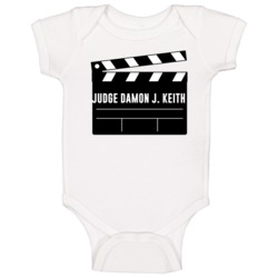 Judge Damon J Keith Director Civil Rights Hall Of Fame Baby One Piece Judge Damon J Keith Director Civil Rights Hall Of Fame Baby One Piece