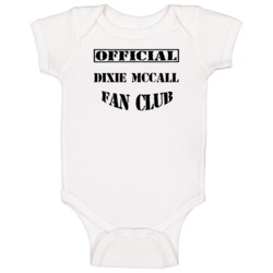 Dixie Mccall Emergency Tv Fan Club Baby One Piece Dixie Mccall Emergency Tv Fan Club Baby One Piece