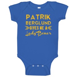 Patrik Berglund Gives Me A Lady Boner St Louis Hockey Baby One Piece Patrik Berglund Gives Me A Lady Boner St Louis Hockey Baby One Piece