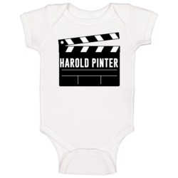 Harold Pinter Director Theater Hall Of Fame Baby One Piece