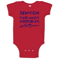 Semyon Varlamov Gives Me A Lady Boner Washington Hockey Baby One Piece