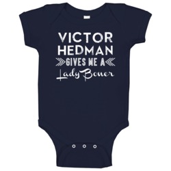 Victor Hedman Gives Me A Lady Boner Tampa Bay Hockey Baby One Piece Victor Hedman Gives Me A Lady Boner Tampa Bay Hockey Baby One Piece