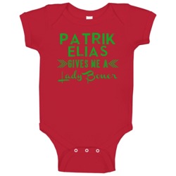 Patrik Elias Gives Me A Lady Boner New Jersey Hockey Baby One Piece