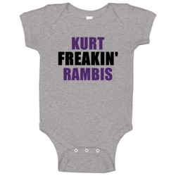 Kurt Rambis Freakin Sports Basketball Los Angeles California Baby One 