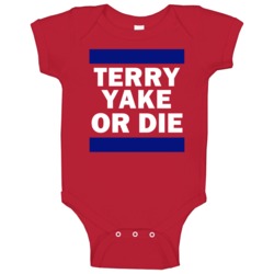 Terry Yake Or Die Washington Hockey Baby One Piece
