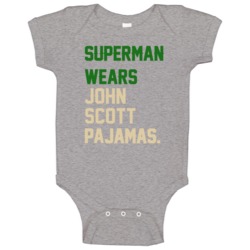 John Scott Gives Me A Lady Boner Minnesota Hockey Baby One Piece