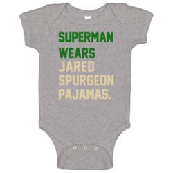 Jared Spurgeon Gives Me A Lady Boner Minnesota Hockey Baby One Piece