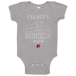 Franco Boxing Club Fighting Excerise Baby One Piece