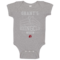 Grant Boxing Club Fighting Excerise Baby One Piece