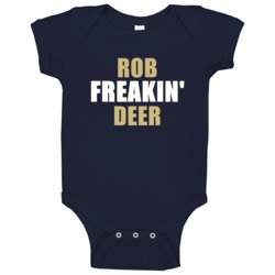 Rob Deer Freakin San Diego Baseball Sports California Baby One Piece Rob Deer Freakin San Diego Baseball Sports California Baby One Piece