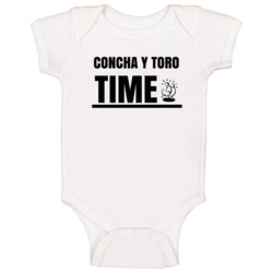 Concha Y Toro Time Drinking Time Cool Party Baby One Piece Concha Y Toro Time Drinking Time Cool Party Baby One Piece