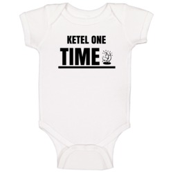 Ketel One Time Drinking Time Cool Party Baby One Piece Ketel One Time Drinking Time Cool Party Baby One Piece