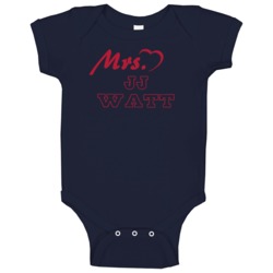 Mrs Jj Watt Houston Football Player Married Wife Baby One Piece Mrs Jj Watt Houston Football Player Married Wife Baby One Piece