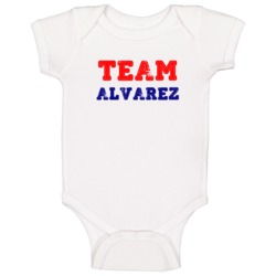 Team Alvarez White Family Reunion Last Name Surname Baby One Piece Team Alvarez White Family Reunion Last Name Surname Baby One Piece