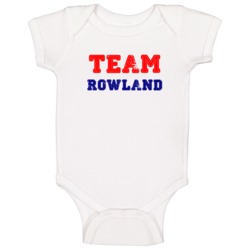 Team Rowland White Family Reunion Last Name Surname Baby One Piece Team Rowland White Family Reunion Last Name Surname Baby One Piece