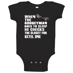 Ketel One Boogeyman Drinking Cool Party Baby One Piece Ketel One Boogeyman Drinking Cool Party Baby One Piece