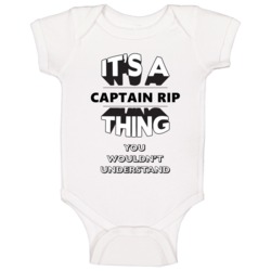 It's A Captain Rip Thing Favorite Pirate Fan Baby One Piece It's A Captain Rip Thing Favorite Pirate Fan Baby One Piece