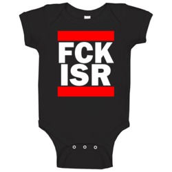 Fck Isr Israel Funny Graphic Patriotic Parody Black Baby One Piece Fck Isr Israel Funny Graphic Patriotic Parody Black Baby One Piece