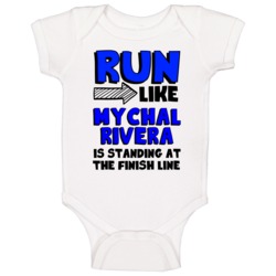 Run Like Mychal Rivera Is At Finish Line Oakland Football Player Baby Run Like Mychal Rivera Is At Finish Line Oakland Football Player Baby