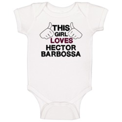 Hector Barbossa This Girl Loves Pirate Fan Baby One Piece Hector Barbossa This Girl Loves Pirate Fan Baby One Piece