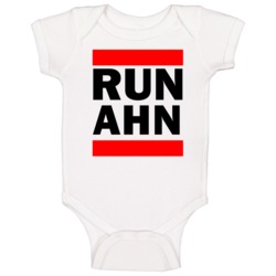 Run Ahn Ga Usa Funny Graphic Patriotic Parody Baby One Piece Run Ahn Ga Usa Funny Graphic Patriotic Parody Baby One Piece
