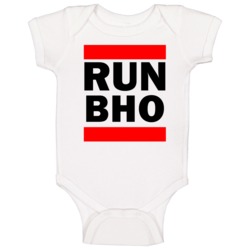 Run Bho India Funny Graphic Patriotic Parody Baby One Piece Run Bho India Funny Graphic Patriotic Parody Baby One Piece