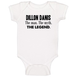 Dillon Danis The Man The Myth The Legend Bjj Fighter Baby One Piece Dillon Danis The Man The Myth The Legend Bjj Fighter Baby One Piece