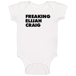 Elijah Craig Freaking Drinking Cool Party Baby One Piece Elijah Craig Freaking Drinking Cool Party Baby One Piece